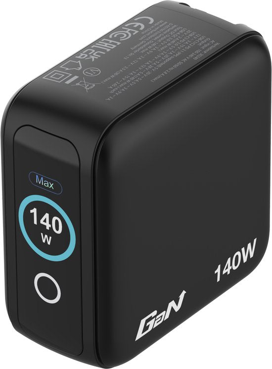Verbatim Mini GaN Oplader 140W met display