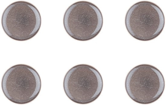 Björn STELLAR Bord - Ø18cm - 6 stuks - Betongrijs
