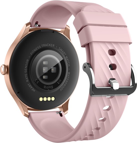 Denver Smartwatch - Android iOS - Volledige Belfunctie - Amoled Display - Sporthorloge - Hartslagmeter - Saturatiemeter - Slaapmonitor - SWC387