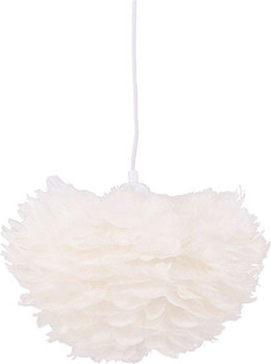 Nicola verlichting hanglamp 35x35x20cm wit