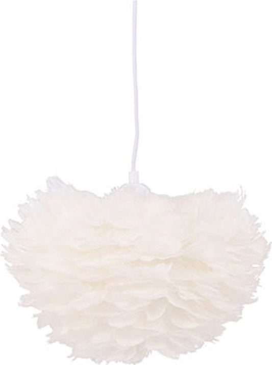 Nicola verlichting hanglamp 35x35x20cm wit