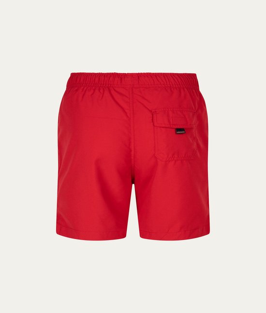 Undiemeister Zwembroek Heren - Sneldrogend - Zakken Met Rits - 100% Gerecycled Polyester - Fiery Sunrise (Rood) - Maat L