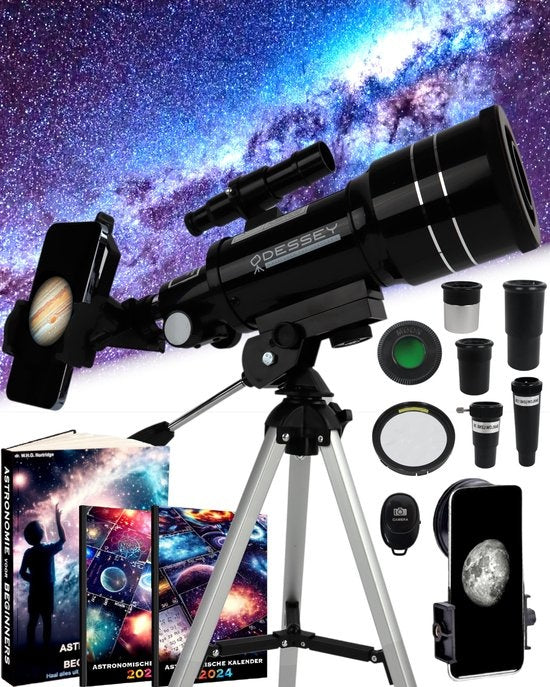 ODESSEY Milky Way Edition Reflector Telescoop - 150X Zoom