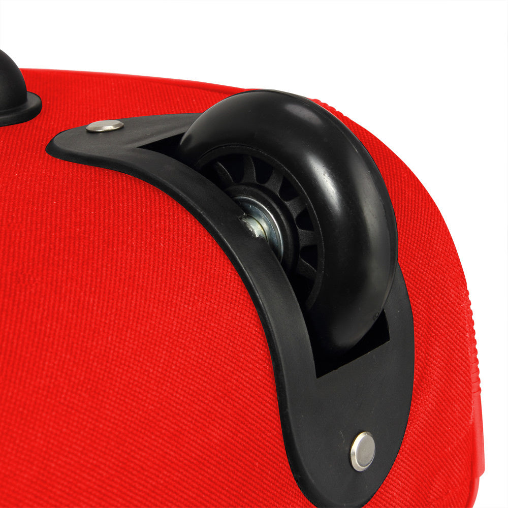 Deuba Reistas Sporttas - Rood - 160 Liter op wielen - Telescopisch handvat