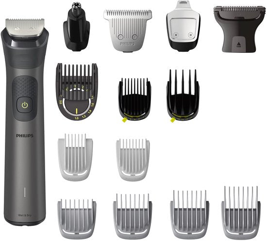 Philips Series 7000 MG7940/75 - All-in-One Trimmer - 15-in-1 - Gezicht, Haar & Lichaam - Zilver