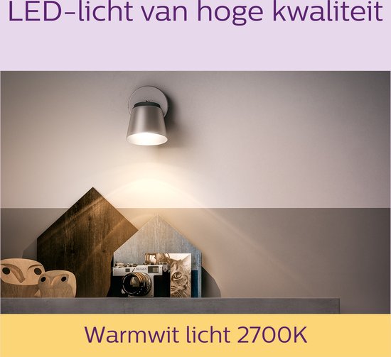 Philips LED Spot - 35 W - GU10 - Warmwit licht - 3 stuks