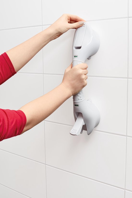 VITILITY Quick Mobile Rail - Wandbeugel - Zuignappen - Toiletbeugel - Wandbeugel badkamer - Handgreep douche