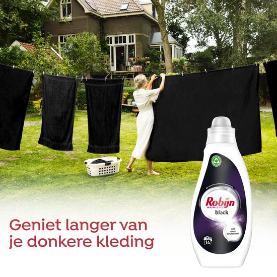 Robijn Wasmiddel Black Velvet doos a 8