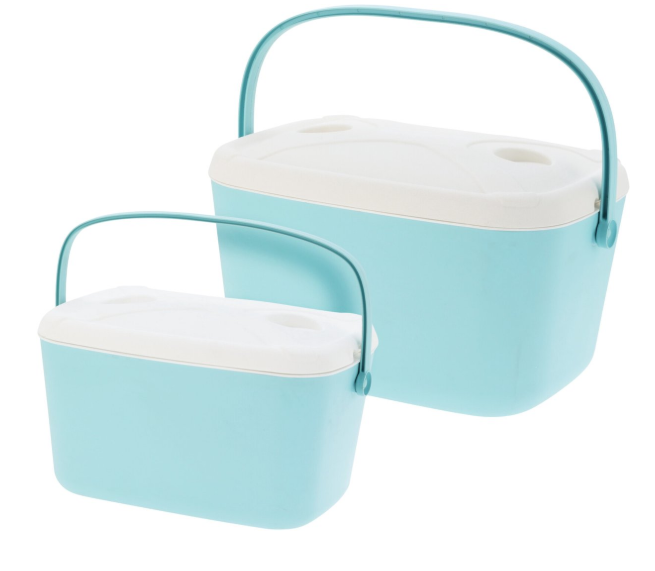 Excellent Cool Solution Koelbox Set van 2 - Turquoise - 15 en 30 Liter
