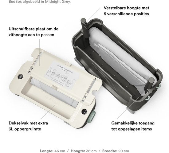 Stokke® JetKids™ BedBox 46 cm (koraalroze)