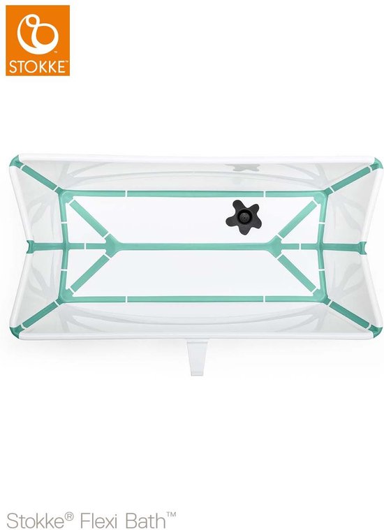 Stokke Flexi Bath Newborn Babybad - Turquoise / Aqua