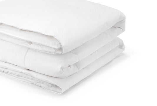 H&C Luze eendendonzen dekbed voor het hele jaar - 15% eendendons - 155 x 220 cm