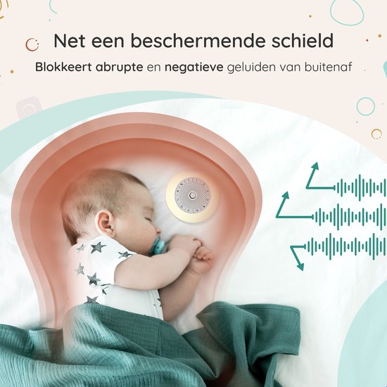 Numsy Mini White Noise Machine Baby - Witte Ruis Machine