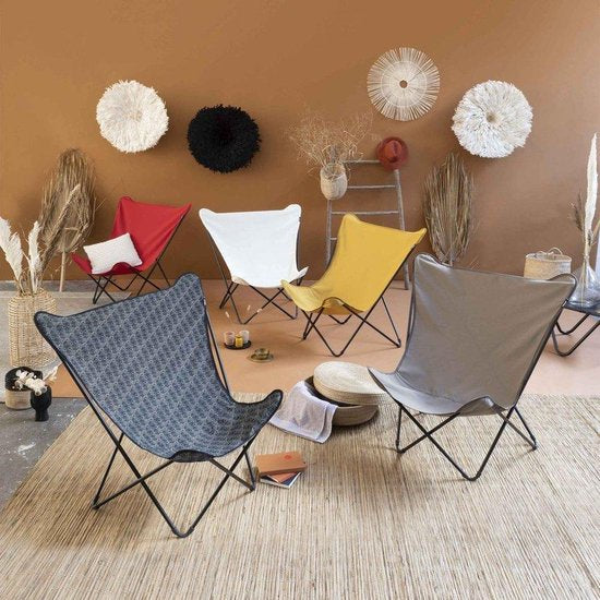 Lafuma Pop Up XL - Vlinderstoel - Inklapbaar - Grès/Taupe