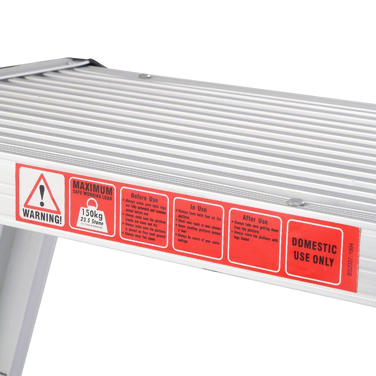 Coast Werkplatform met antislipmat - Max. 150 kg - 110 x 40 x 50 cm