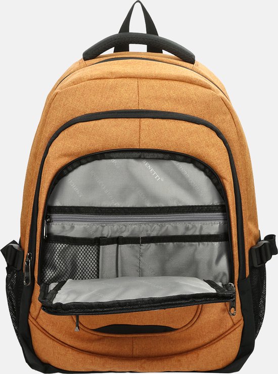 Enrico Benetti Hamburg Laptop Rugzak - 17" Laptop, 35,5 liter - 62125 - Roest