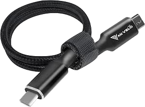 Mivelo e-bike-oplaadkabel voor Bosch Intuvia, Kiox en Nyon oud - Micro-USB naar USB-C