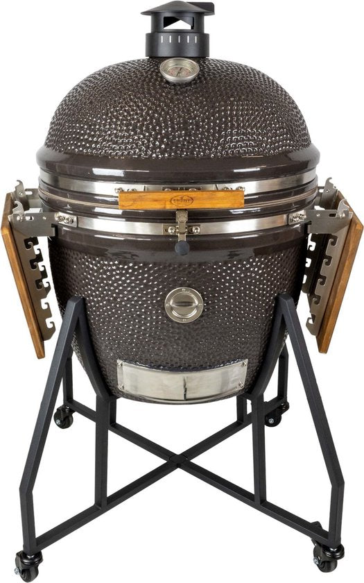 Grizzly Grills Kamado Elite XL - Barbecue - ø60cm / ø24inch - Zwart - Compleet