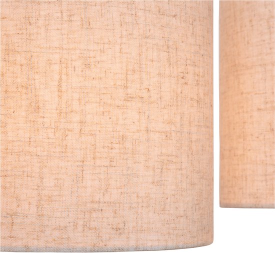 Lucide MAYA - Hanglamp - 4xE27 - Beige - Japandi