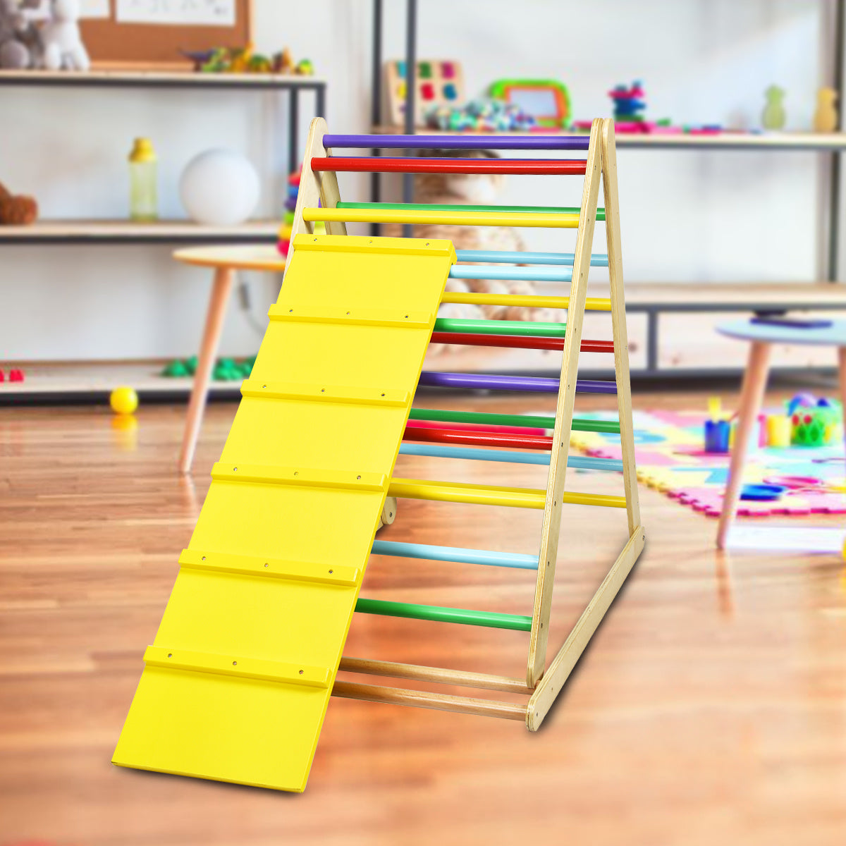 Coast Opvouwbaar Klimrek - Met Ladder - Hout - Veilig voor Kinderen - Montessori Stijl