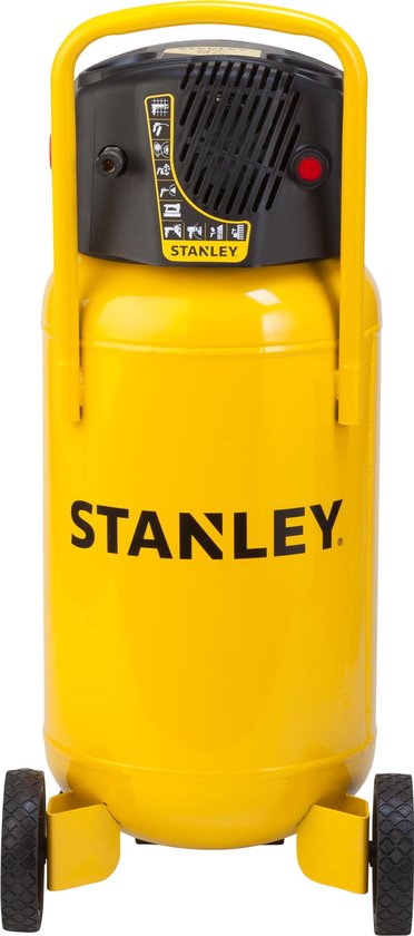Stanley – D230/10/50V Luchtcompressor – 10 bar – Olievrij, tankinhoud 50 L
