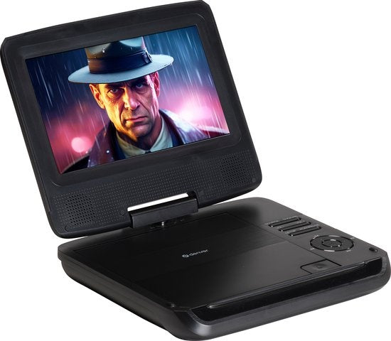 Denver Draagbare DVD Speler Auto - 7 inch - Incl. Hoofdsteunhouder - USB - Draaibaar Scherm - MT792