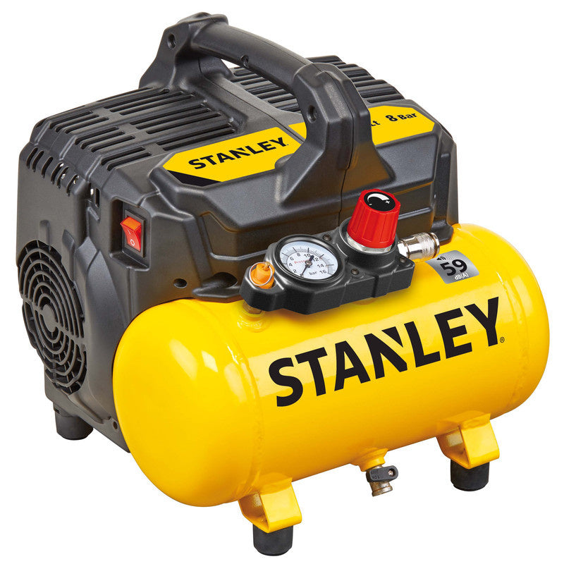 STANLEY Silent Compressor DST 100/8/6 - Olievrij