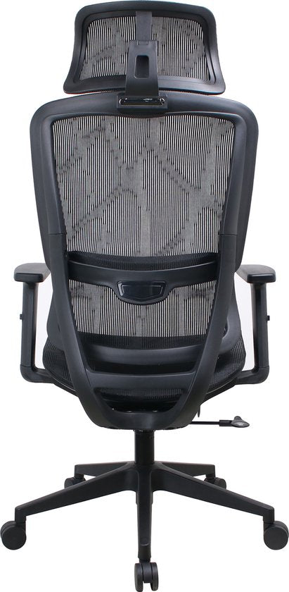 GAME HERO® Ergo G1 Ergonomische Bureaustoel - Bureaustoel voor Volwassenen - 150KG - Zwart