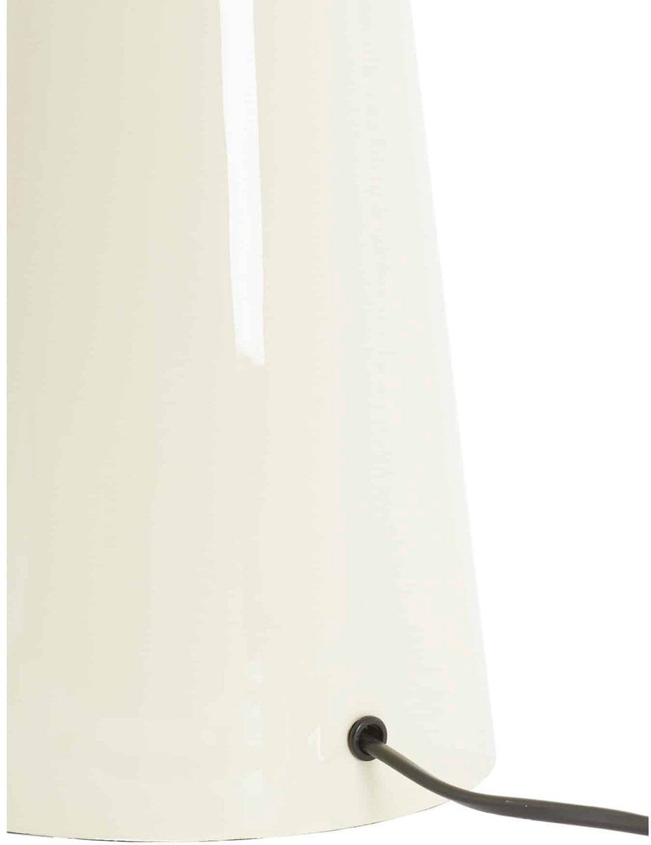 Yelos Lampvoet Ø18x43 cm - Mat Crème - Tijdloos en Stijlvol Design