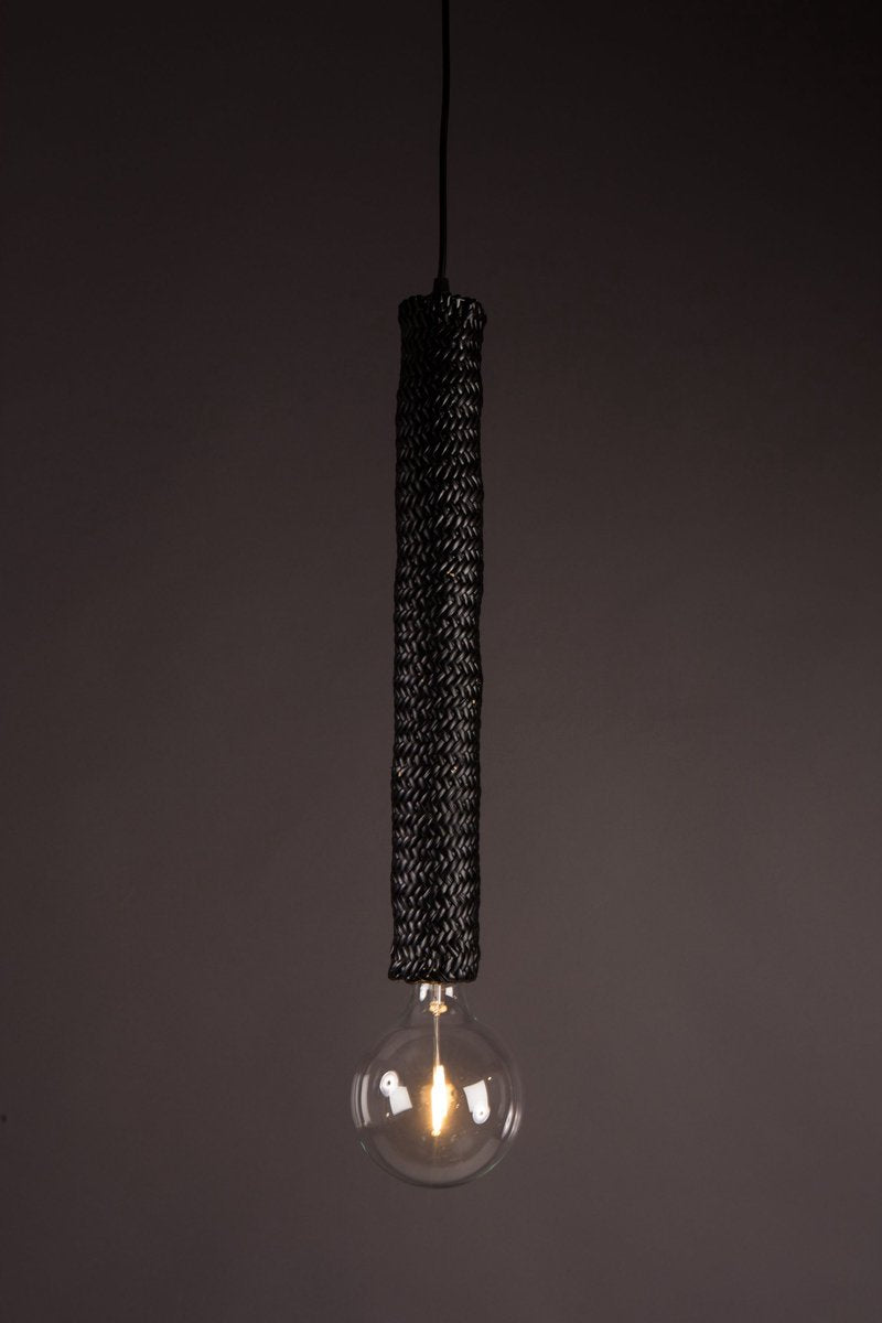 Dutchbone Tan Hanglamp Zwart - 230 V - 12x12x150cm
