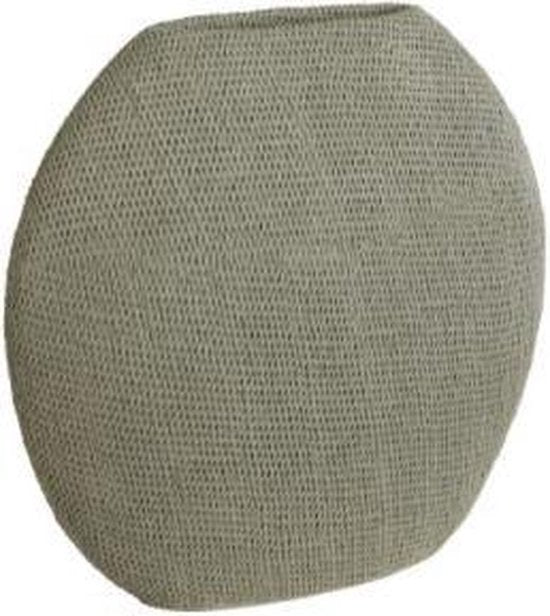 Light & Living Vaas Mashaba - Zand - 50x20.5x45.5cm - Kunststof - Modern - Bloemenvaas - Woondecoratie - Decoratieve vaas voor woonkamer of slaapkamer
