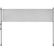Tectake Zonnescherm Taija 200 x 310 cm – Klemmontage – UV-bescherming 50+ – Lichtgrijs