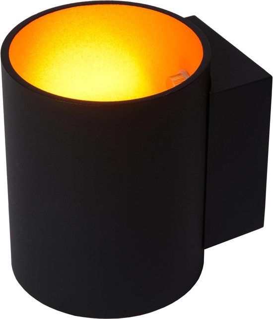 Lucide XERA - Wandlamp - Ø 8 cm - 1xG9 - Zwart