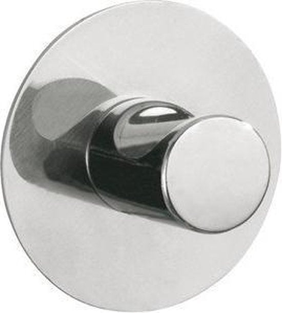 Wenko Wandhaak 2x5x5cm RVS