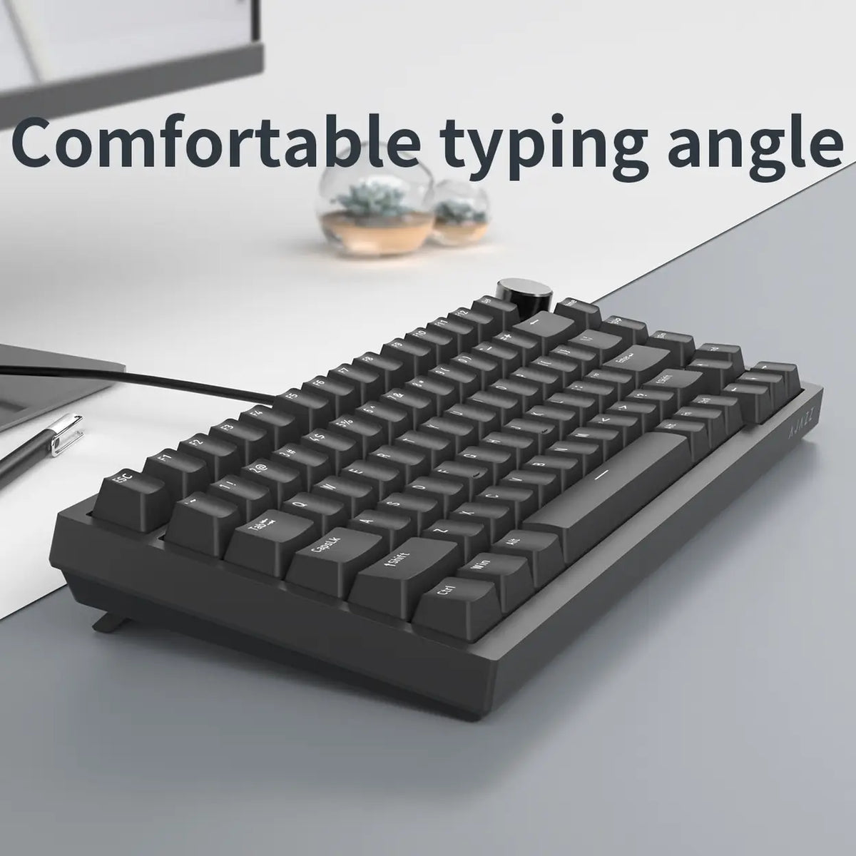 AJAZZ AK820 Mechanisch Toetsenbord - 75% - US QWERTY - Zwart