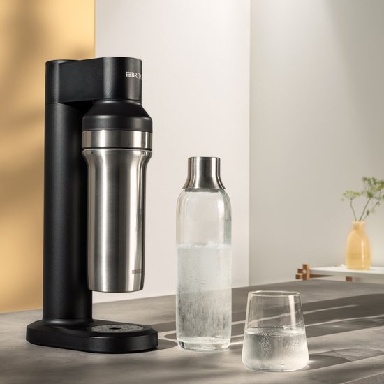 BRITA - SodaTRIO - Soda - Glazen Fles - Accessoire Voor Sodamaker 2-Pack