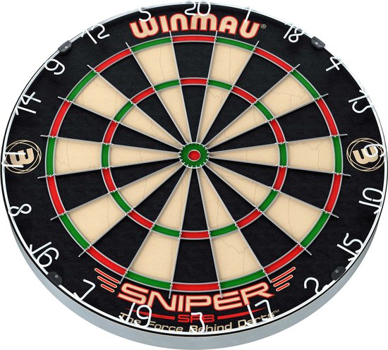 Dartbord Winmau Sniper set incl. dartpijlen