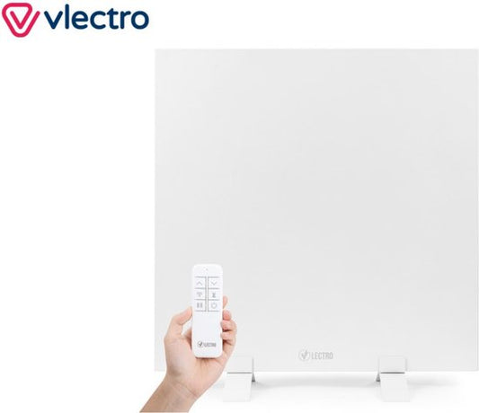 Vlectro - Slim infraroodverwarmingspaneel met instelbare timer - 350 W