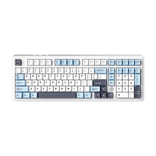 Ajazz AK980 V2 Draadloos Mechanisch Toetsenbord - Hot-Swap - 98 Toetsen