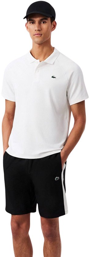 Lacoste Regular Fit Ultra Dry Sport Poloshirt - Stretch piqué - maat 5 - White