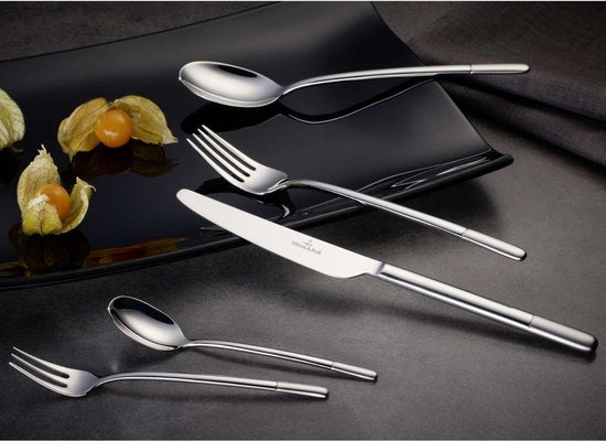 VILLEROY & BOCH - Ella Satin 18/10 - Bestekset 12 persoons 70-dlg