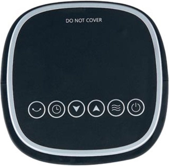 Midea NTH20-18MRA Binnen Zwart, Zilver 2000 W Ventilator elektrisch verwarmingstoestel