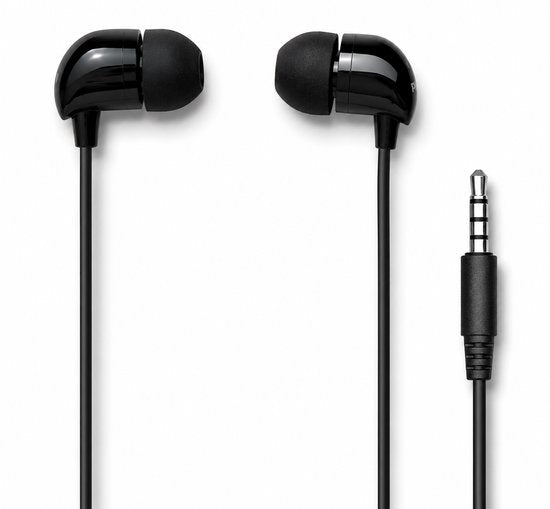 Philips In-Ear koptelefoon TAE1156BK - Clear Sound - Bekabeld - Remote met microfoon - Jack plug 3.5 mm- Zwart