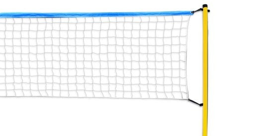 Scatch Volleybal- en Badmintonset - met Net, Rackets, Shuttles en Bal - Draagtas - 310 x 168 cm