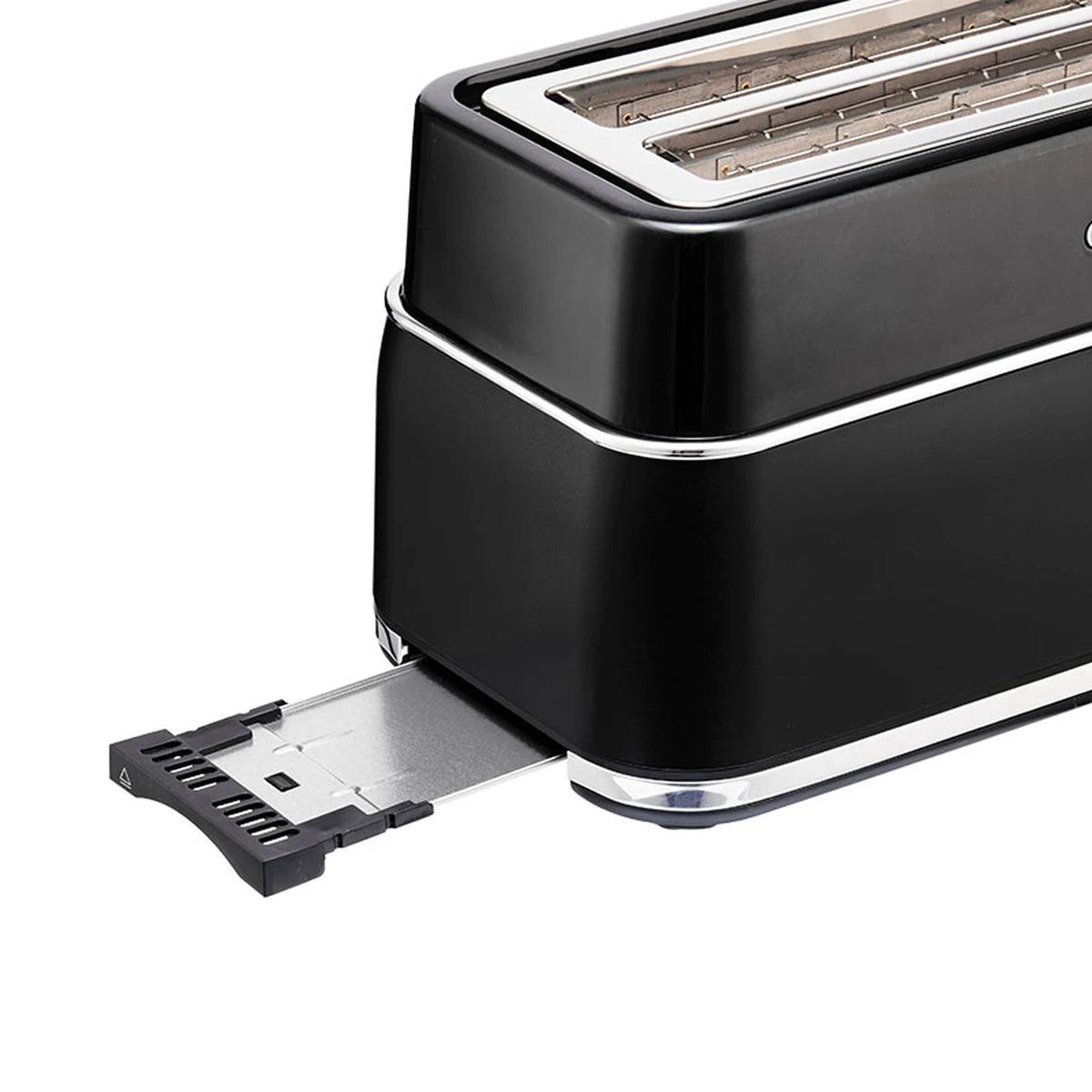 Morphy Richards Signature Broodrooster voor 4 Sneetjes - Extra Lange Sleuven - 1800W - 40 x 20 x 20 cm - Zwart