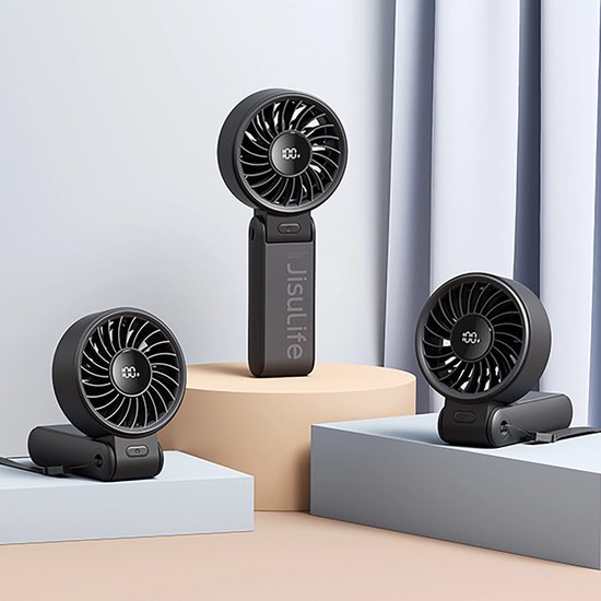 Jisulife Mini Fan Handheld Fan Life7 5000Mah Draagbare Ventilator