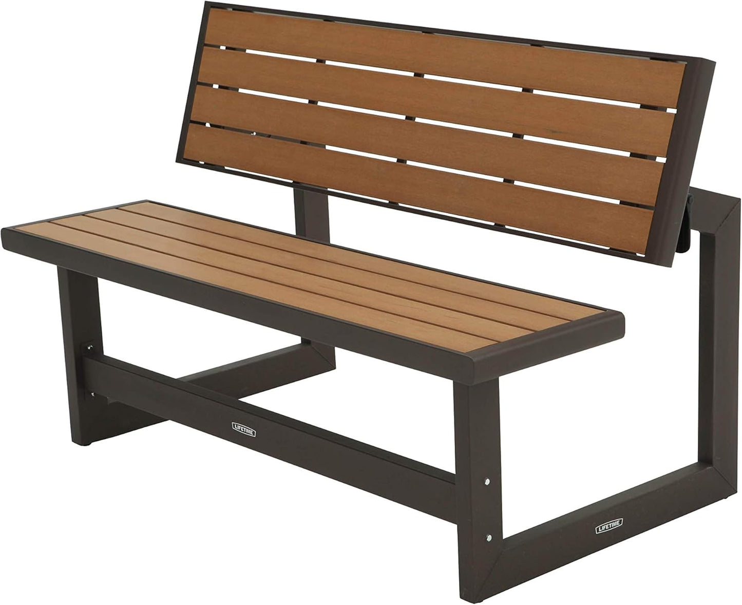 lifetime Converteerbare Tafelbank - 140 x 88 x 36 – Bruin
