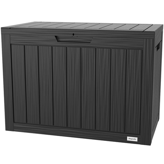 LifeGoods Kussenbox - XS - Kunsstof - 170L - Zwart