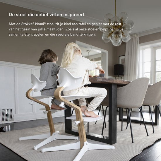 Stokke® Nomi® Kinderstoel - Beech Black - Black