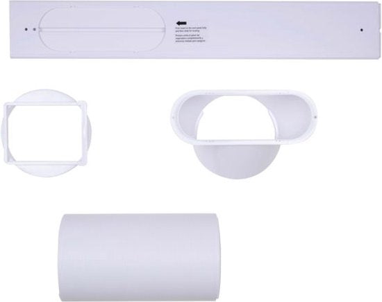 Lifetime Air Mobiele Airco – Voorzien Van 24-uurs Timer En Slaapstand En Digitaal Led-scherm – Voor Ruimtes Tot 16 m² – Wit Kunststof – 8000 BTU